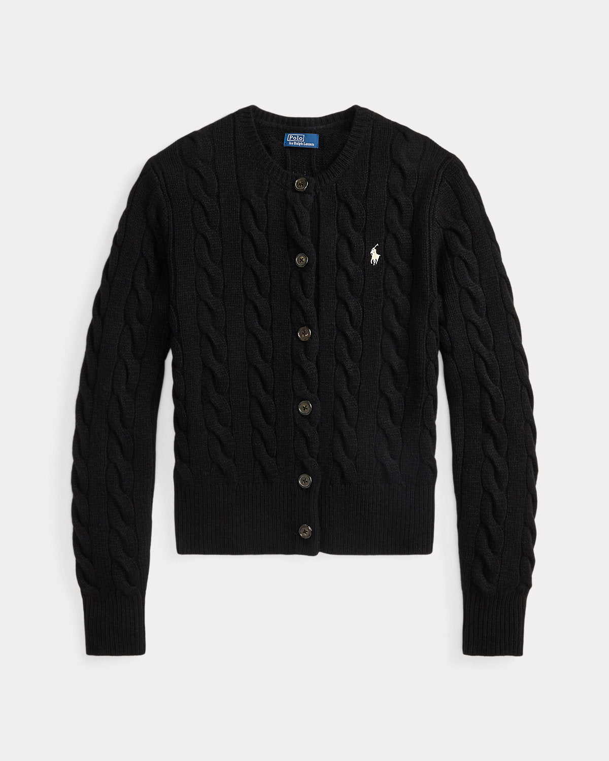 Ralph Lauren CableKnit WoolCashmere Cardigan