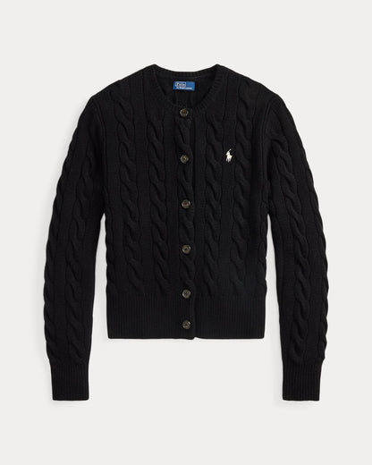 Ralph Lauren CableKnit WoolCashmere Cardigan
