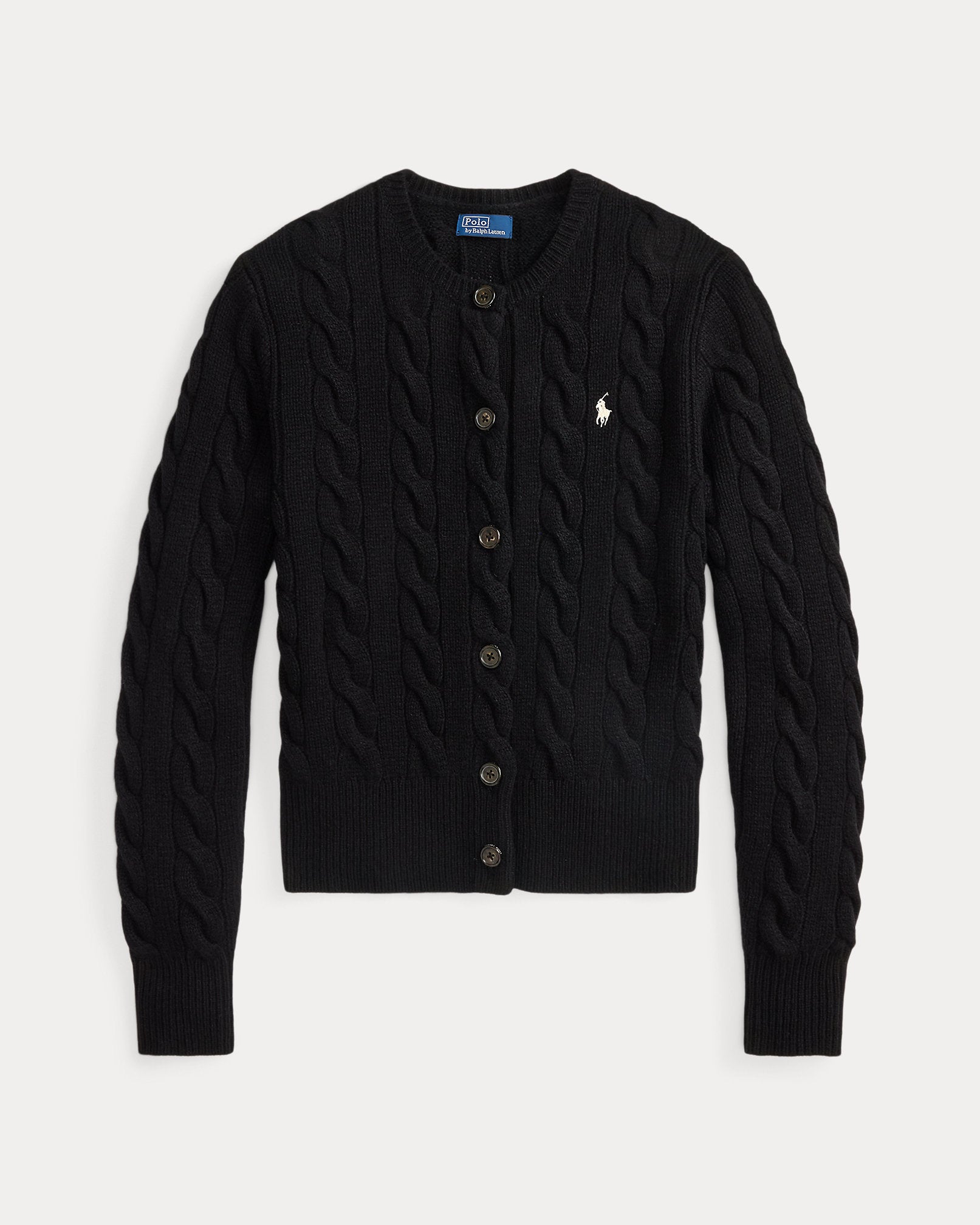 Ralph Lauren CableKnit WoolCashmere Cardigan