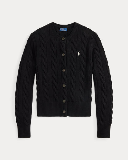 Ralph Lauren CableKnit WoolCashmere Cardigan