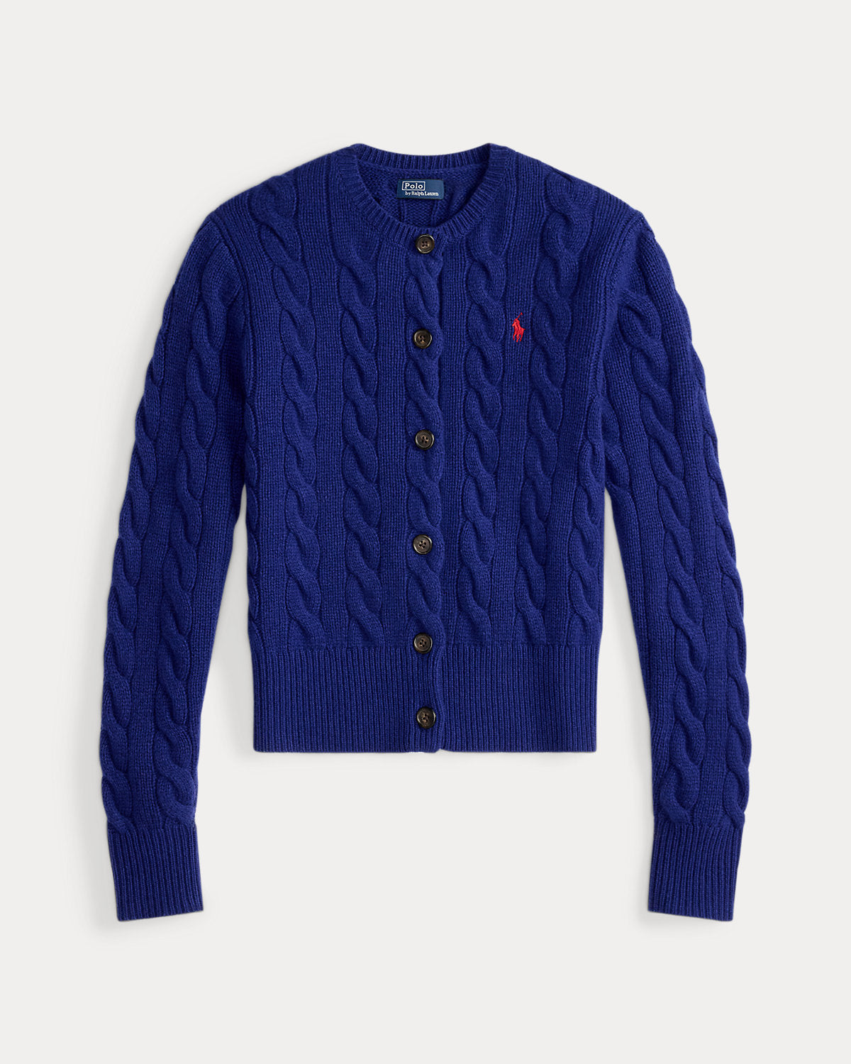 Ralph Lauren CableKnit WoolCashmere Cardigan