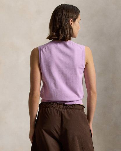 Ralph Lauren Sleeveless Crewneck Sweater