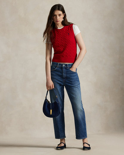Ralph Lauren CableKnit WoolCashmere Sweater Vest