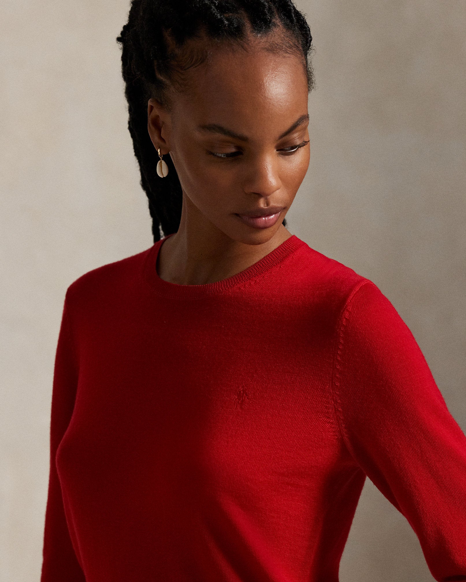 Ralph Lauren Merino Wool Crewneck Sweater