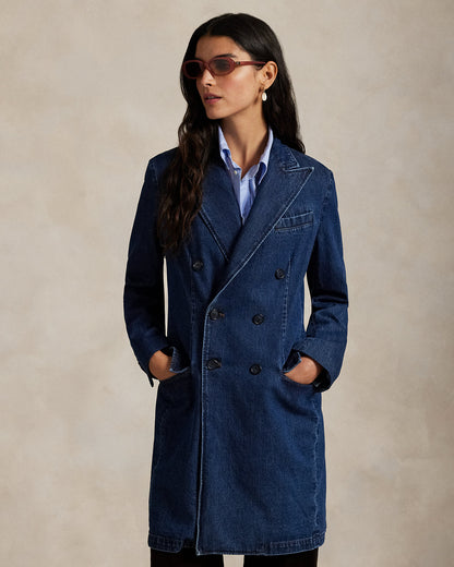 Ralph Lauren DoubleBreasted Denim Jacket