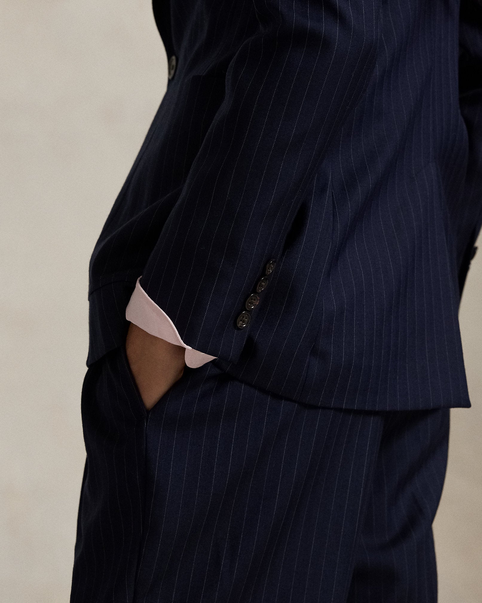 Ralph Lauren SingleBreasted Pinstripe Blazer