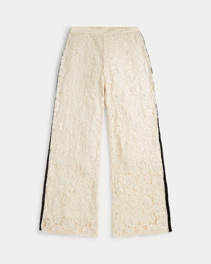 Ralph Lauren Sequined Lace Pant