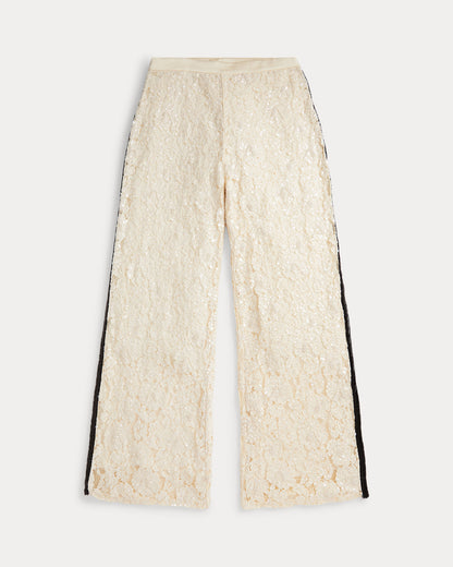 Ralph Lauren Sequined Lace Pant