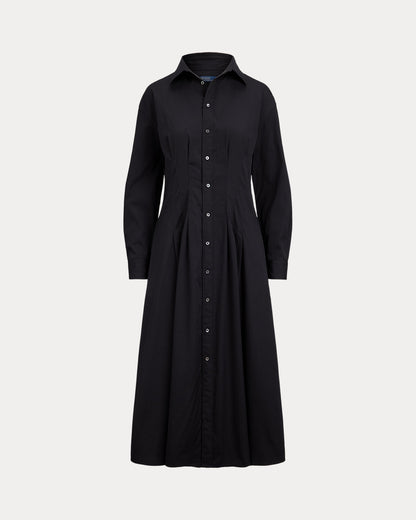 Ralph Lauren Pleated Cotton Shirtdress