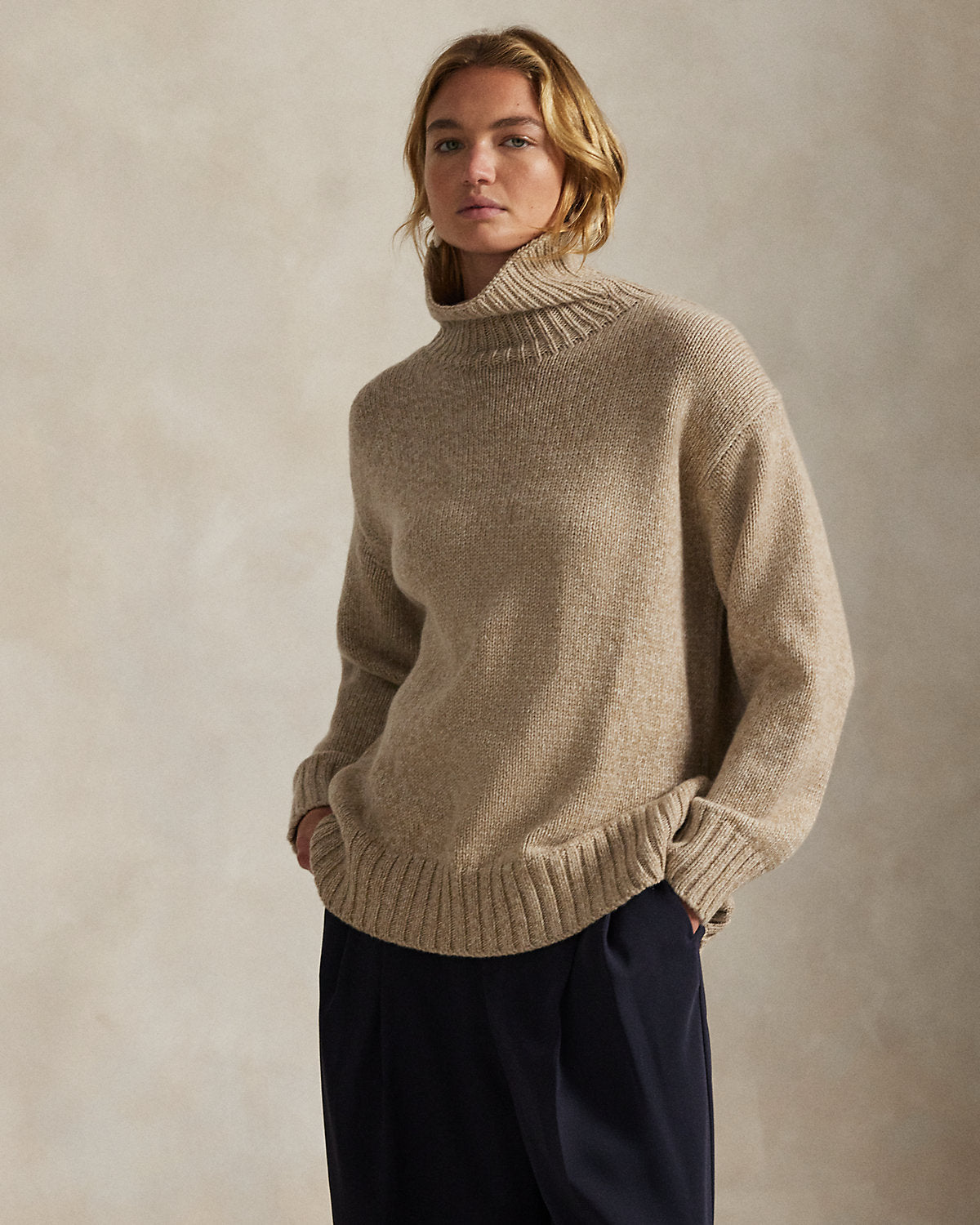 Ralph Lauren WoolCashmere Turtleneck Sweater