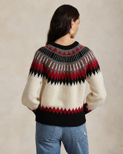 Ralph Lauren Fair Isle WoolCashmere Sweater