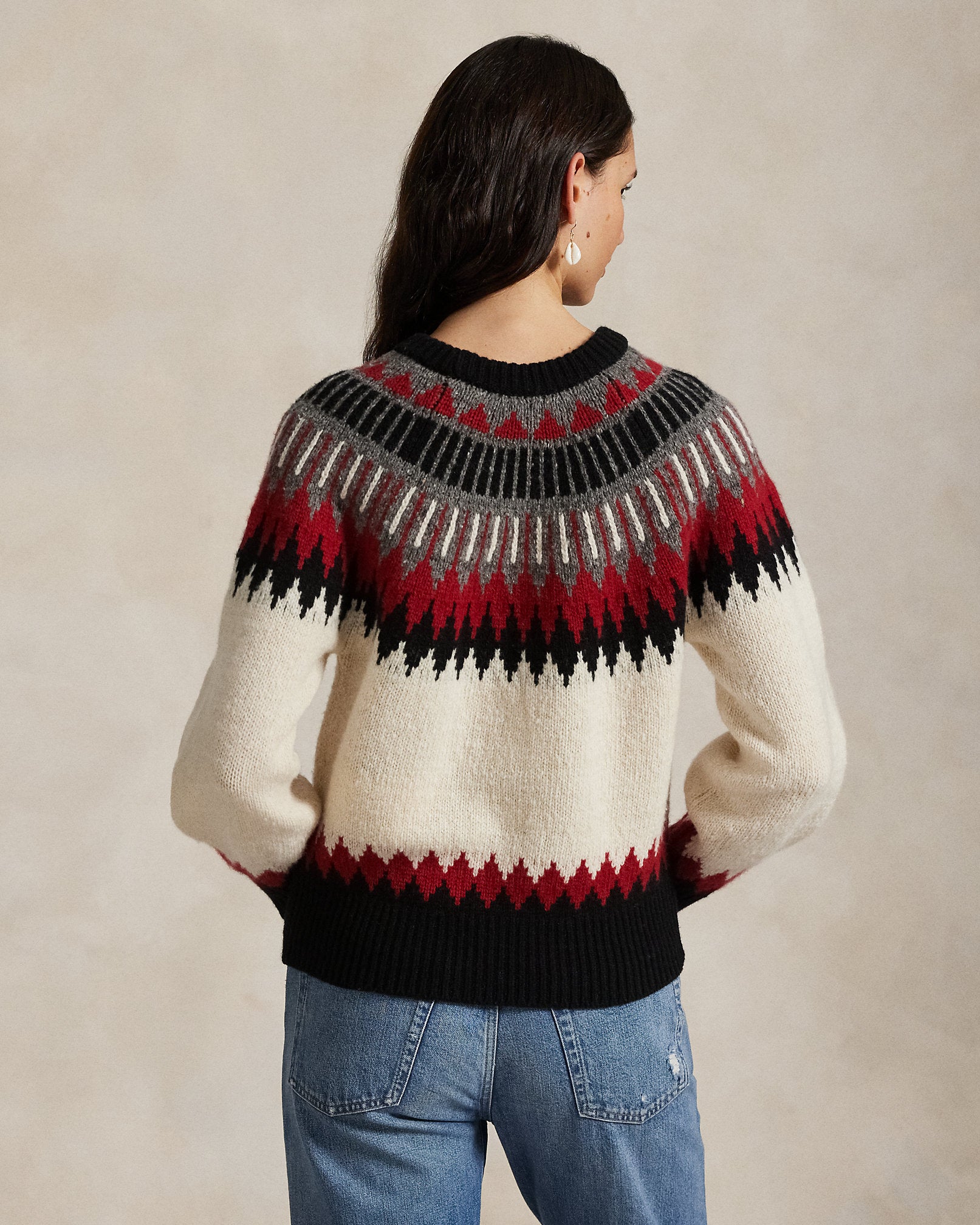 Ralph Lauren Fair Isle WoolCashmere Sweater