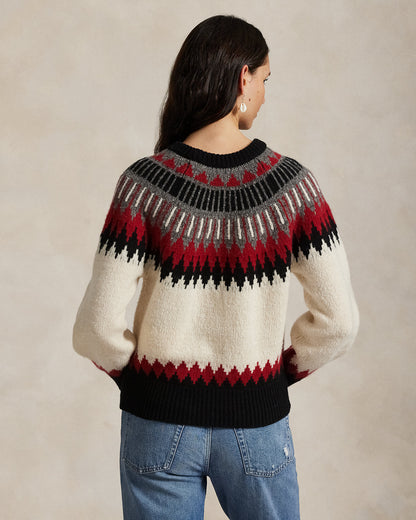 Ralph Lauren Fair Isle WoolCashmere Sweater