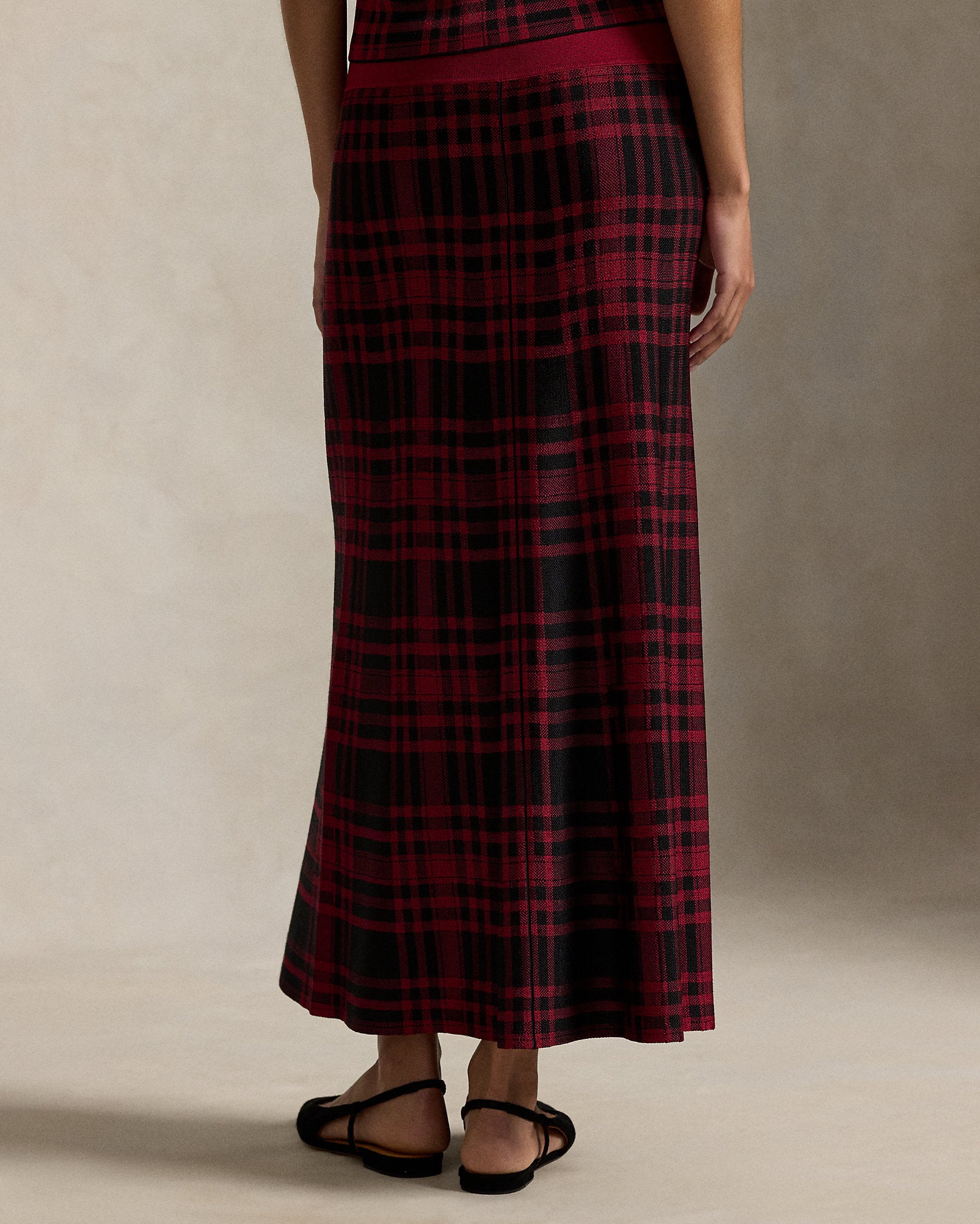 Ralph Lauren Plaid Sweater Skirt