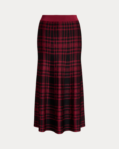 Ralph Lauren Plaid Sweater Skirt