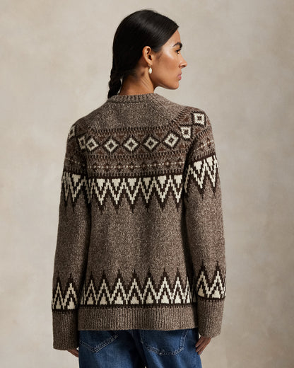 Ralph Lauren Fair Isle WoolBlend Cardigan