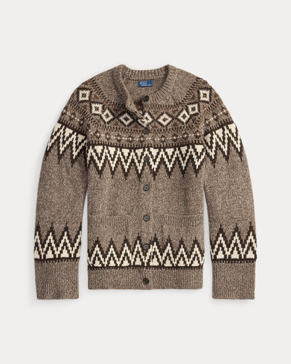 Ralph Lauren Fair Isle WoolBlend Cardigan