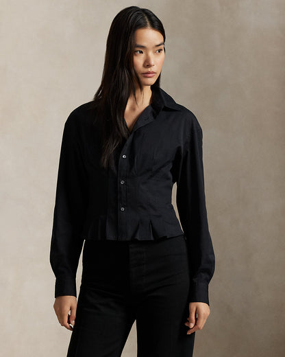 Ralph Lauren Seamed Cotton Shirt