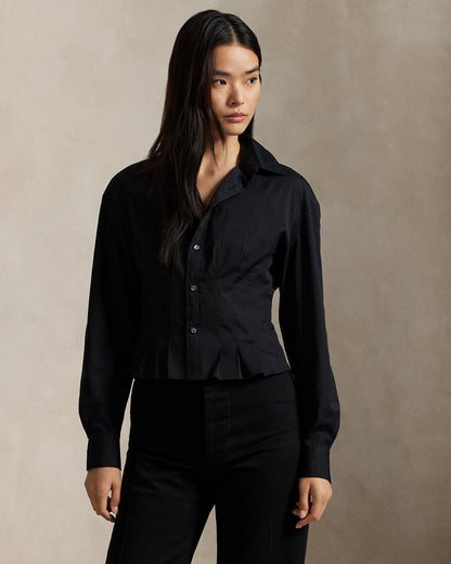 Ralph Lauren Seamed Cotton Shirt