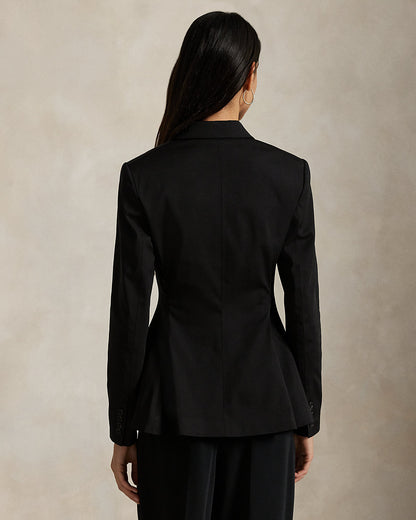 Ralph Lauren SingleBreasted Satin Hacking Jacket