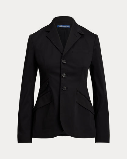 Ralph Lauren SingleBreasted Satin Hacking Jacket