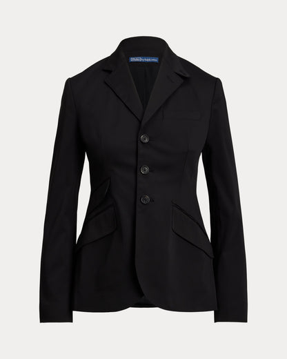 Ralph Lauren SingleBreasted Satin Hacking Jacket
