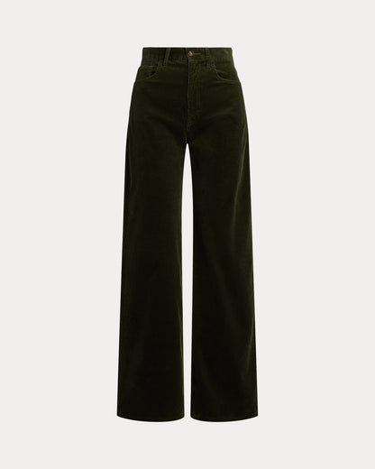 Ralph Lauren Cotton Corduroy WideLeg Pant