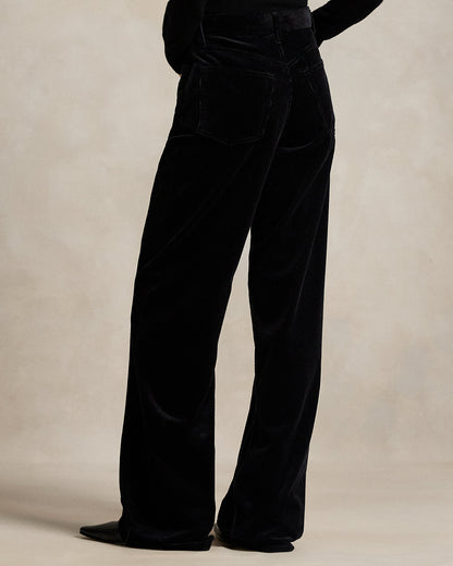 Ralph Lauren Cotton Corduroy WideLeg Pant