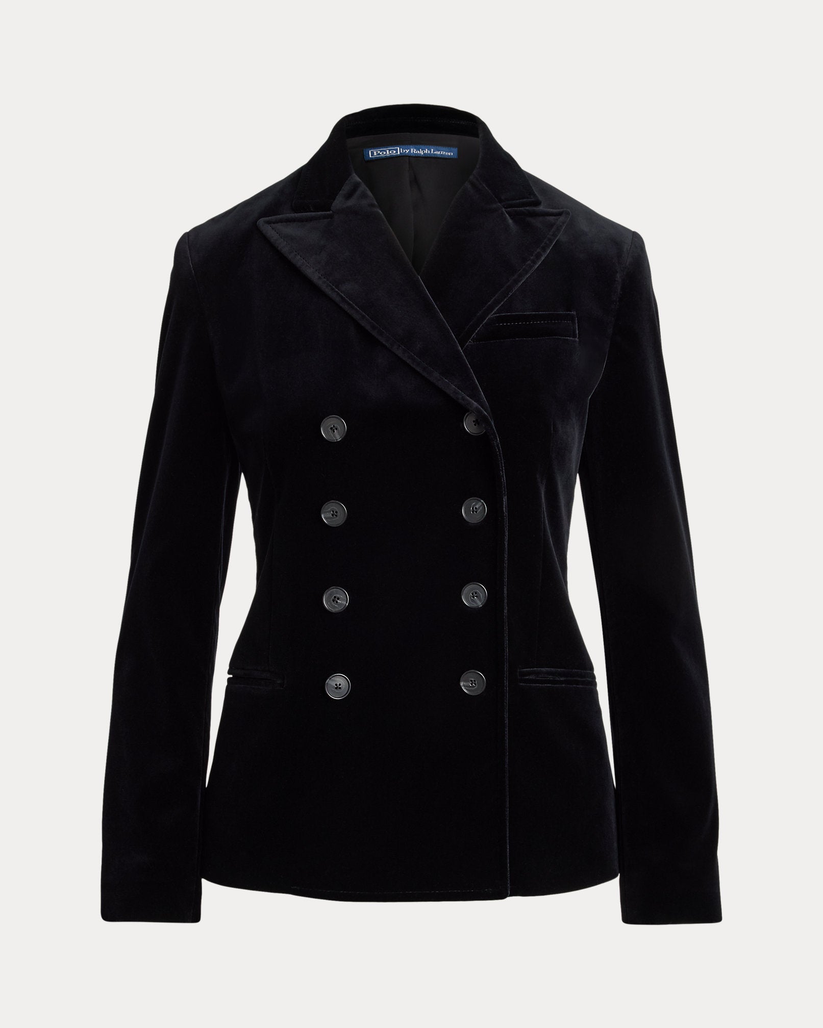 Ralph Lauren DoubleBreasted Velvet Blazer