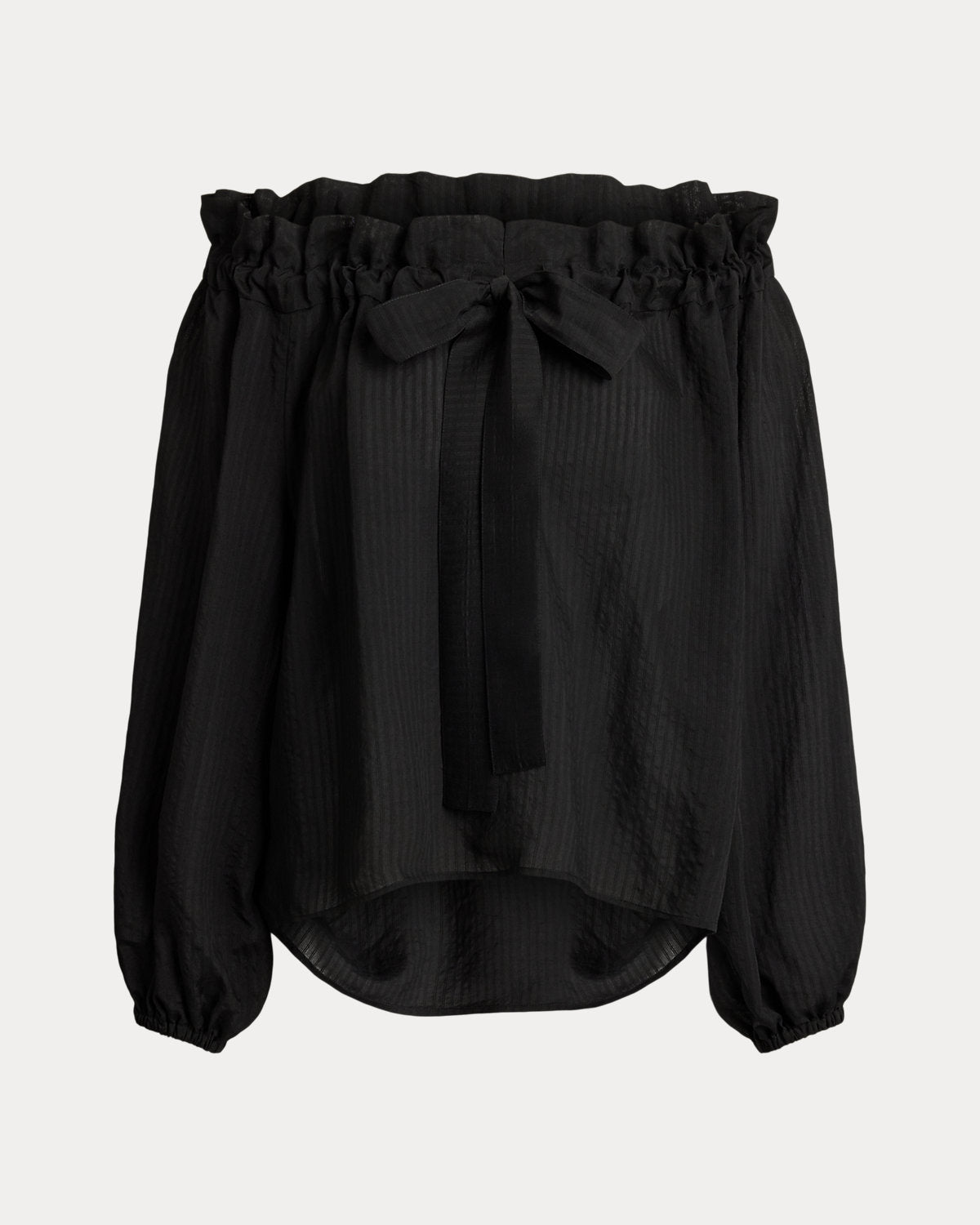 Ralph Lauren RuffleTrim OfftheShoulder Top