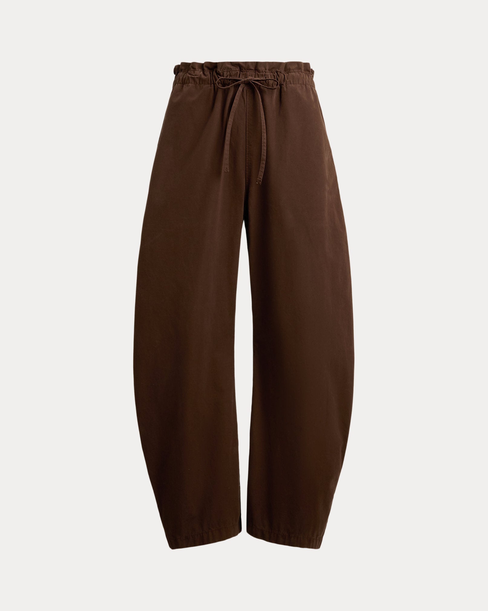 Ralph Lauren Cotton Curved Tapered Drawstring Pant