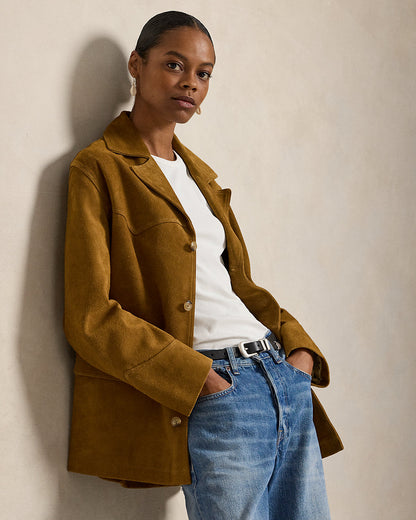 Ralph Lauren Western Suede Jacket