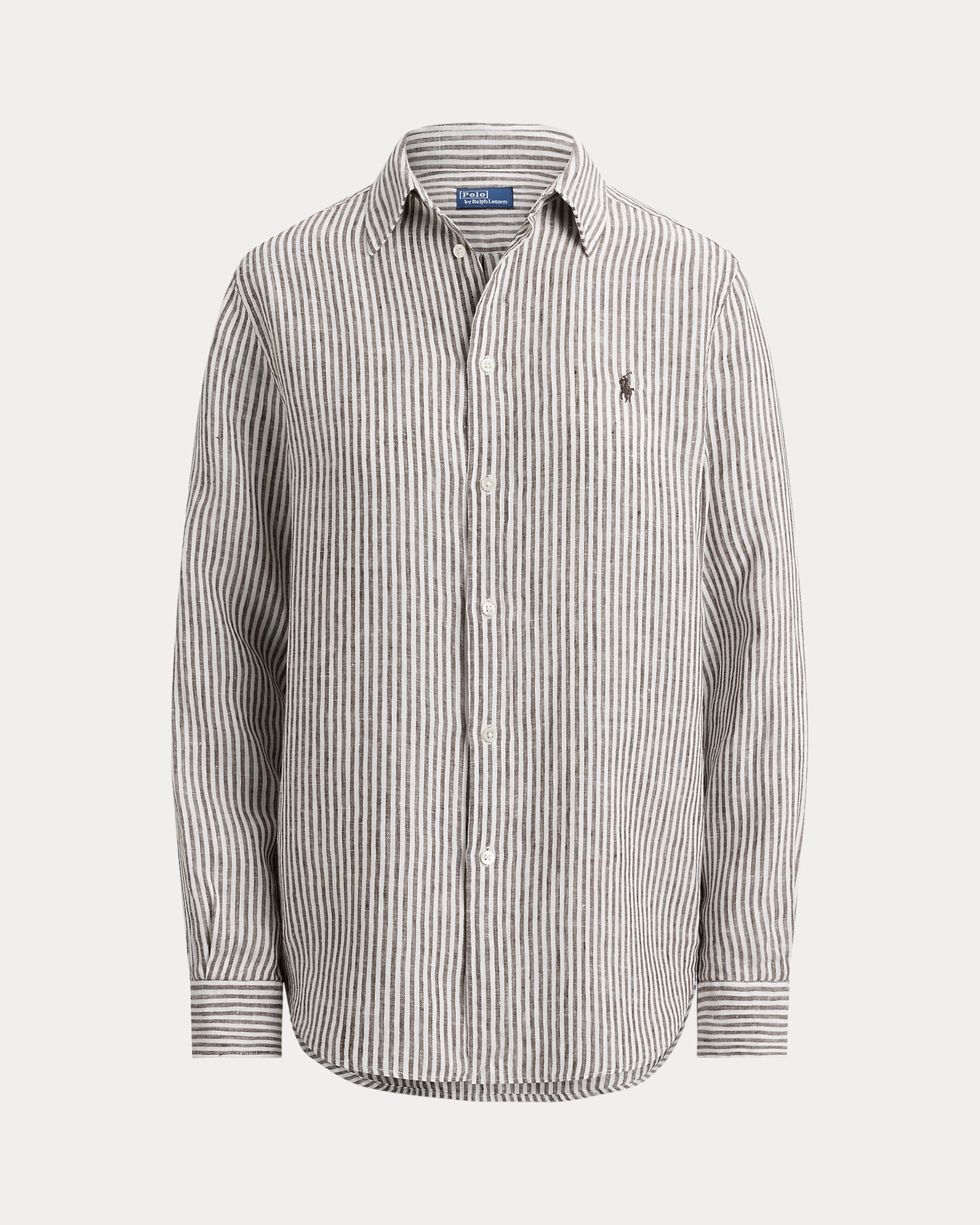 Ralph Lauren Classic Fit Striped Linen Shirt