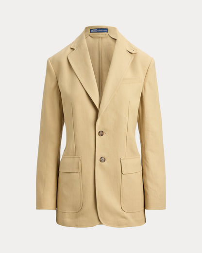 Ralph Lauren SingleBreasted Hemp Blazer