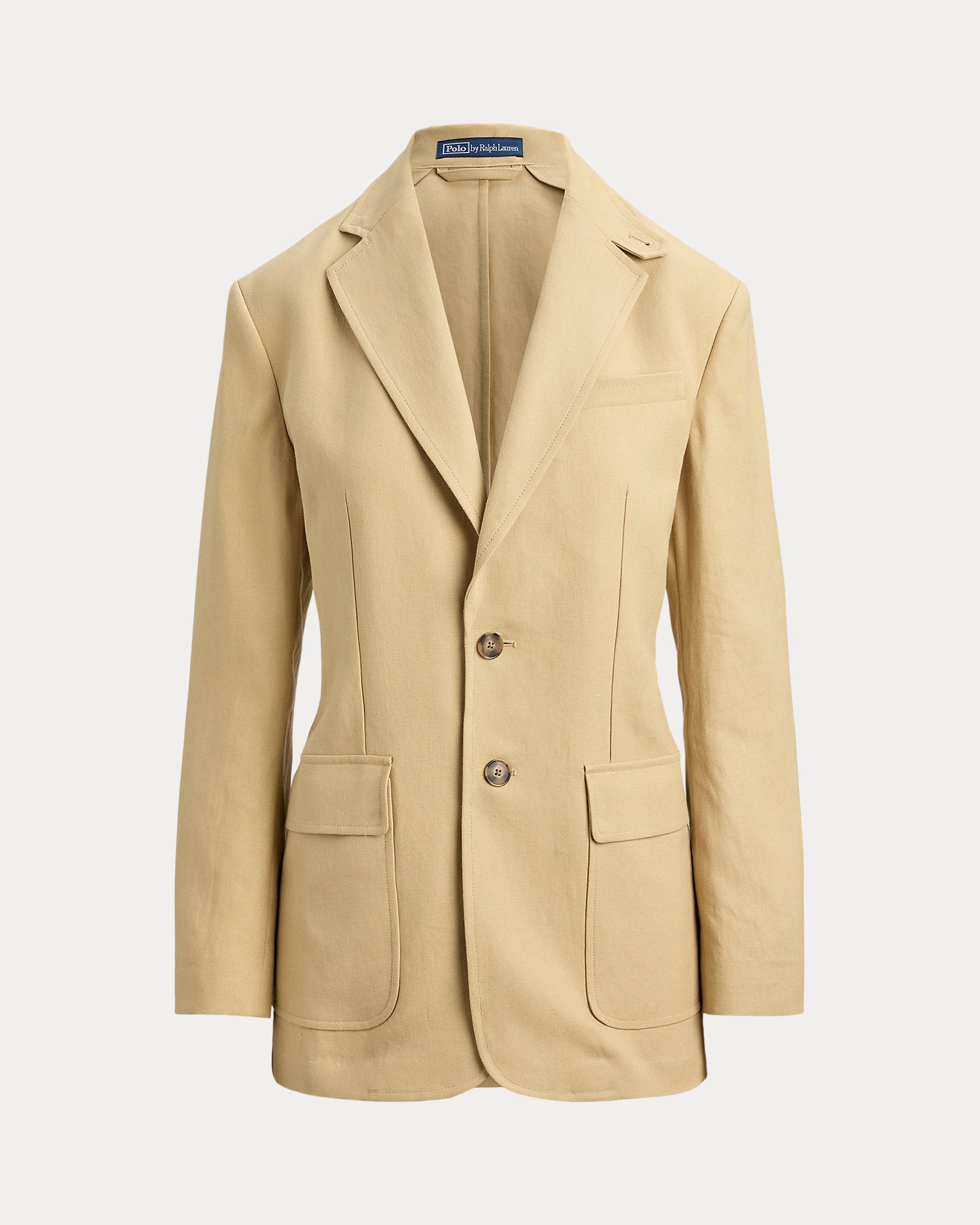 Ralph Lauren SingleBreasted Hemp Blazer