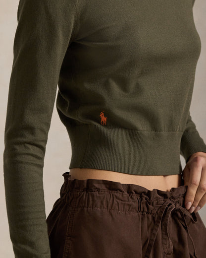 Ralph Lauren CottonBlend Boatneck Sweater