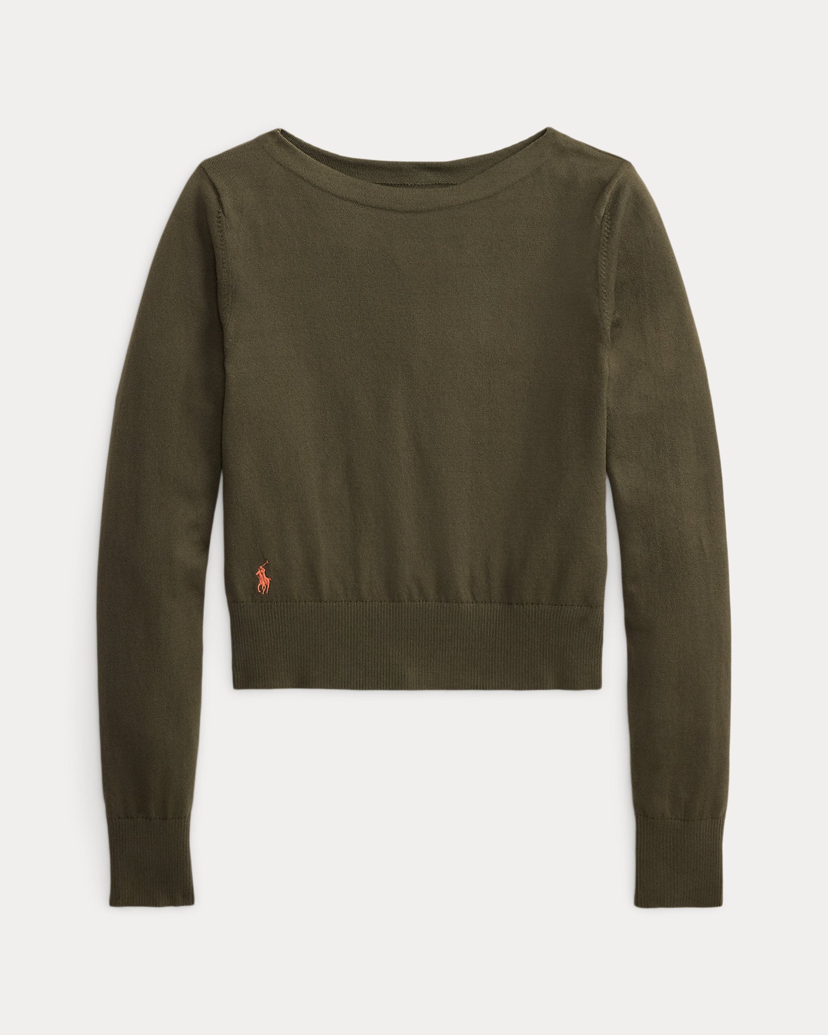 Ralph Lauren CottonBlend Boatneck Sweater