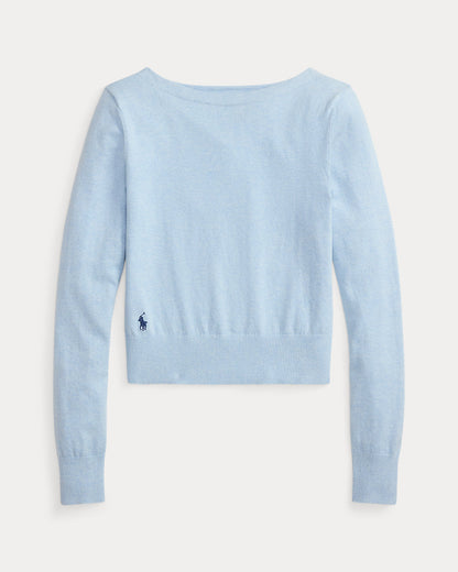 Ralph Lauren CottonBlend Boatneck Sweater