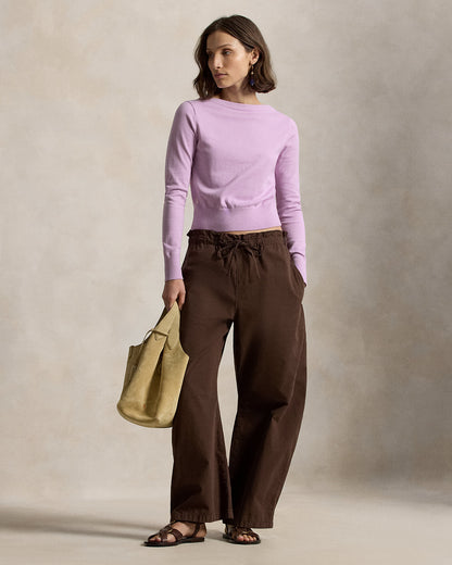 Ralph Lauren CottonBlend Boatneck Sweater