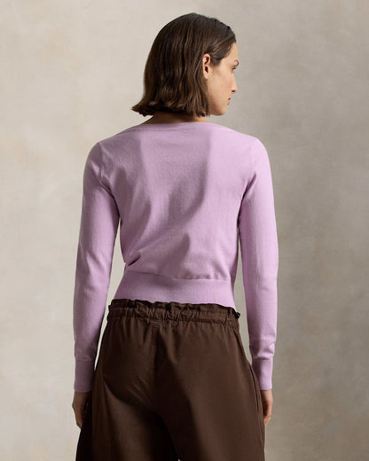 Ralph Lauren CottonBlend Boatneck Sweater