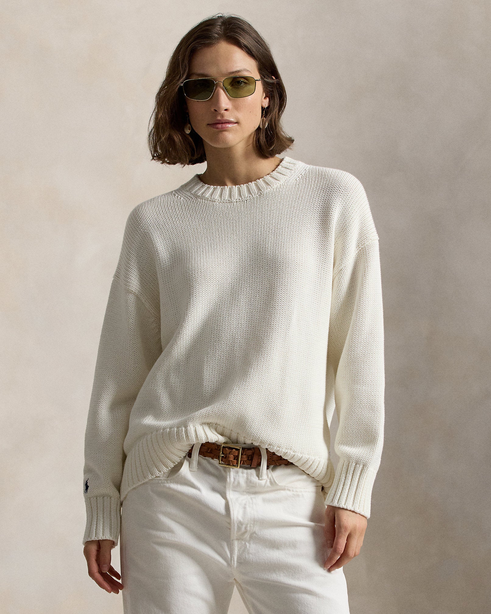 Ralph Lauren Cotton Crewneck Sweater