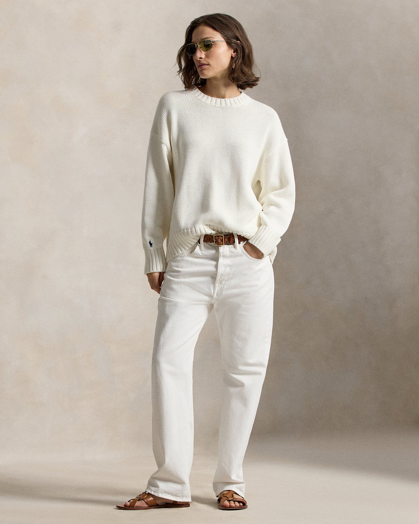 Ralph Lauren Cotton Crewneck Sweater