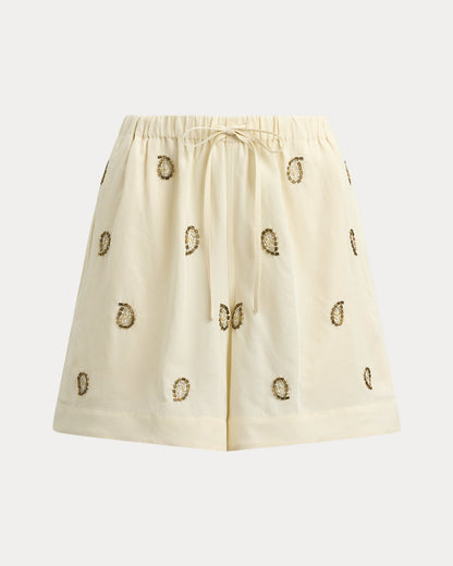 Ralph Lauren Beaded Paisley Short