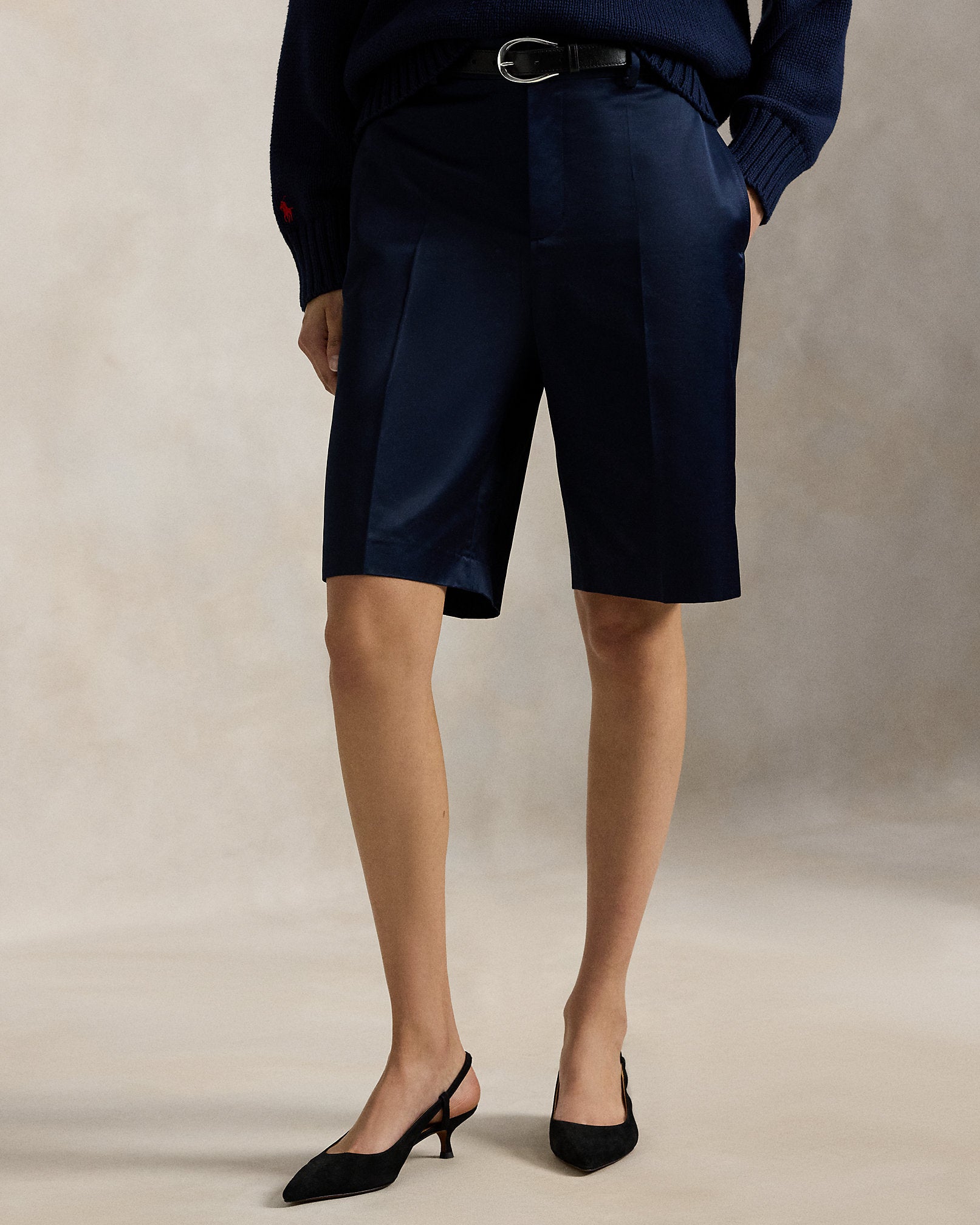 Ralph Lauren Satin Long Short