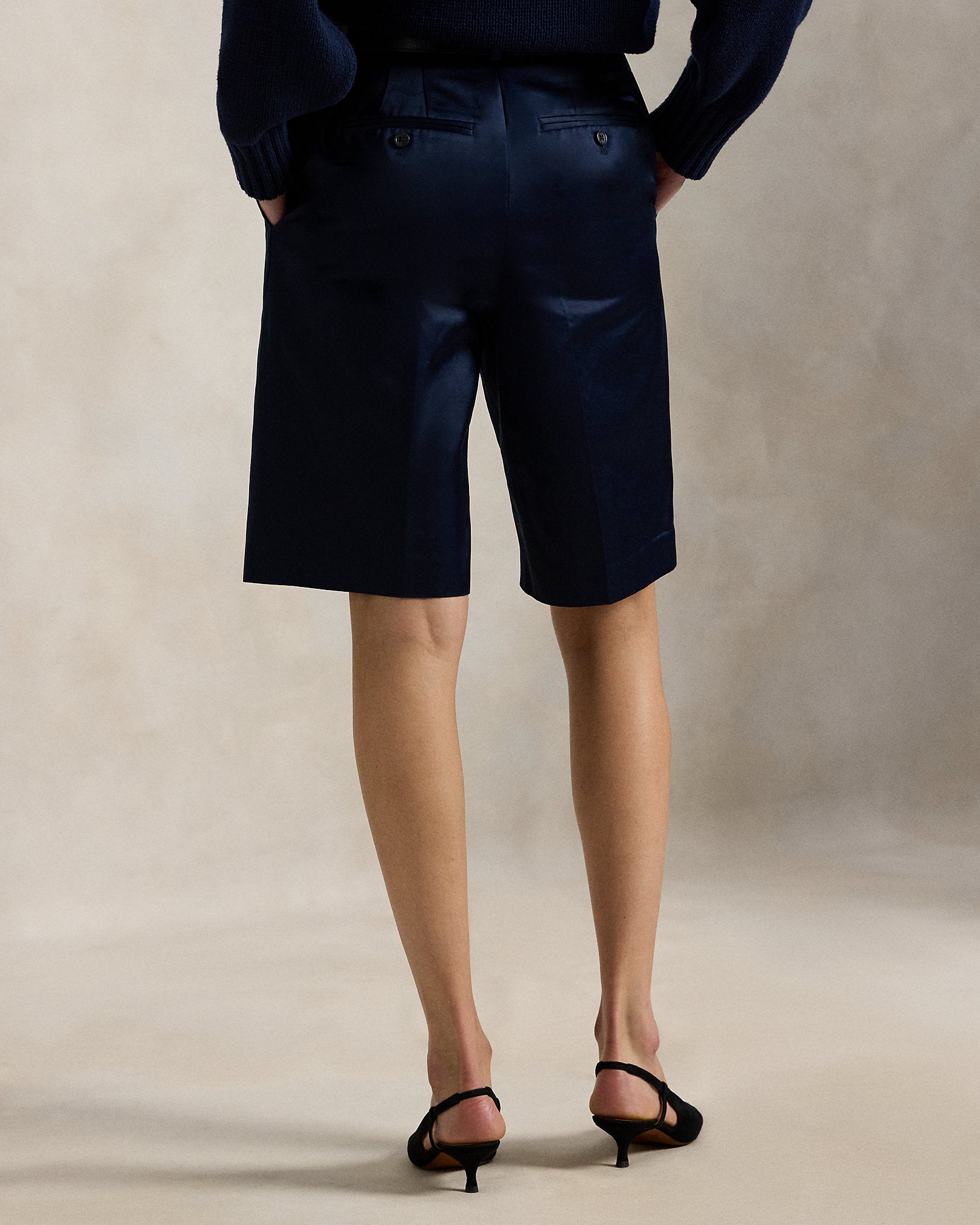 Ralph Lauren Satin Long Short