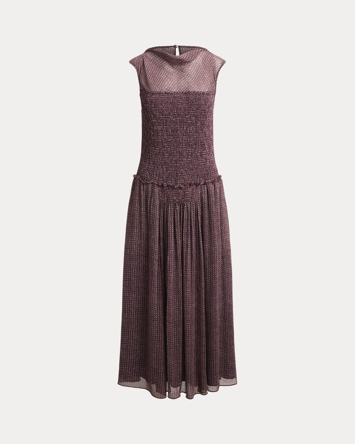 Ralph Lauren Crinkle Printed Dress