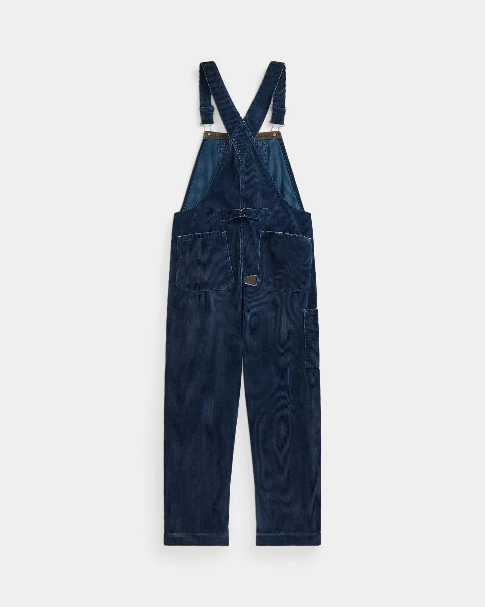 Ralph Lauren Repaired Indigo Corduroy Overall