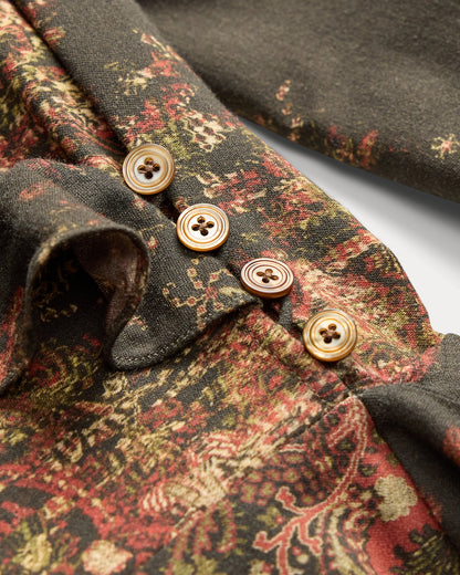 Ralph Lauren PaisleyPrint Wrap Dress