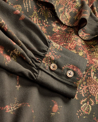 Ralph Lauren PaisleyPrint Wrap Dress