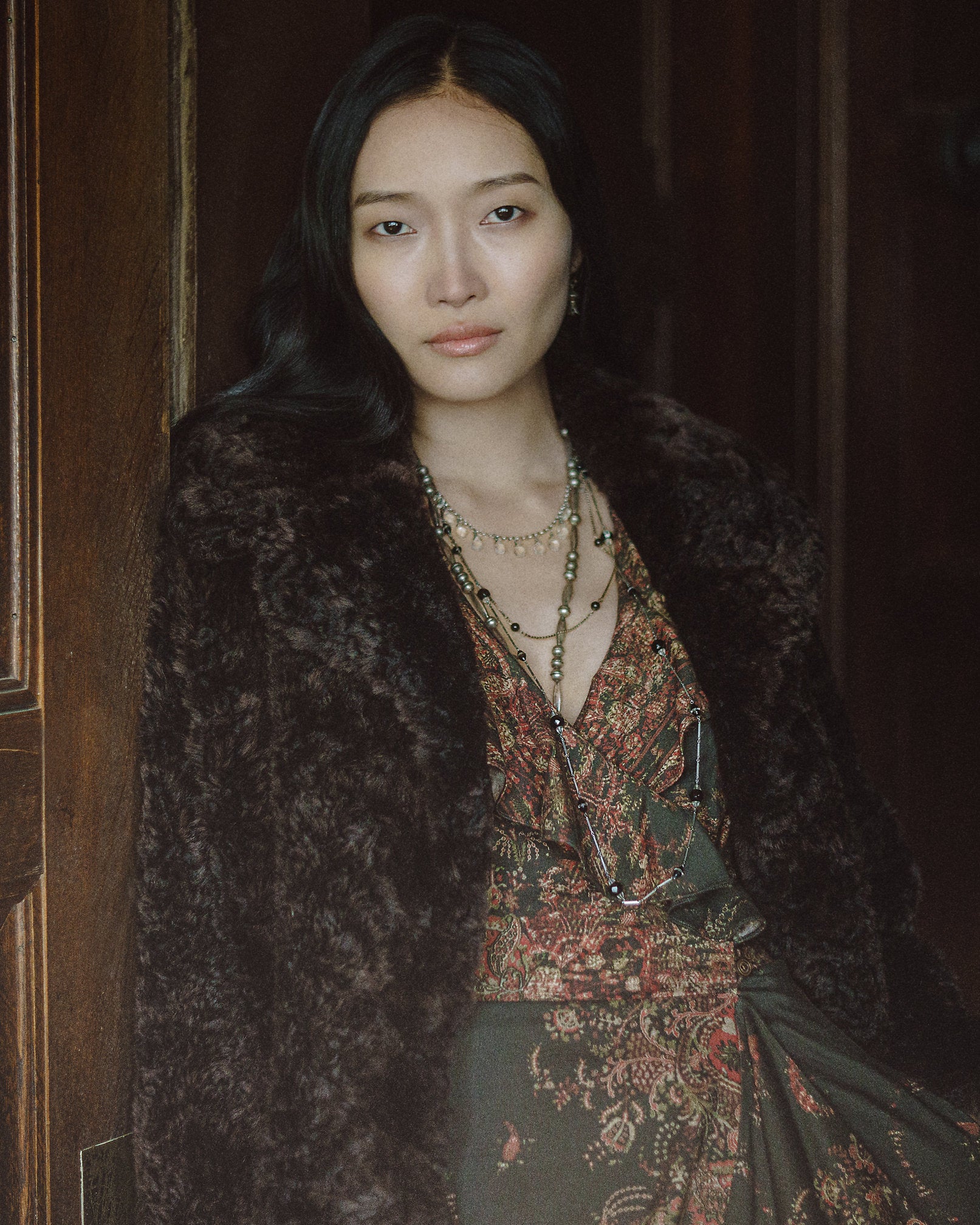 Ralph Lauren PaisleyPrint Wrap Dress